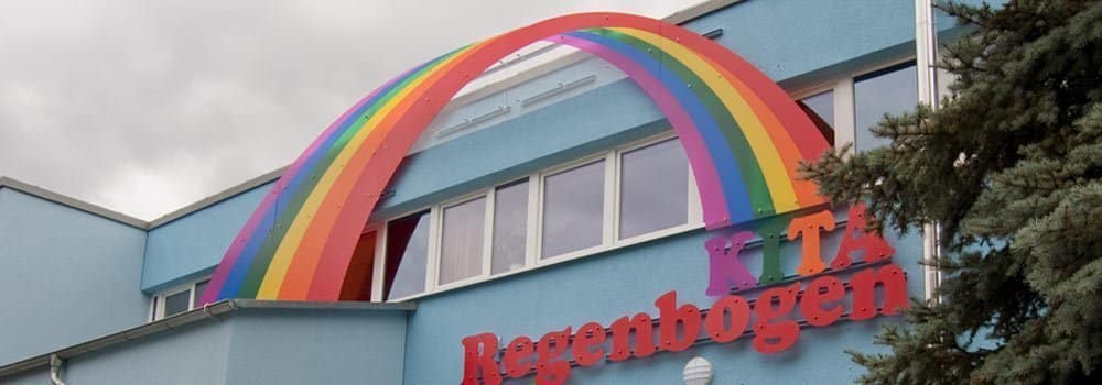 Plexiglas Regenbogen für KITA