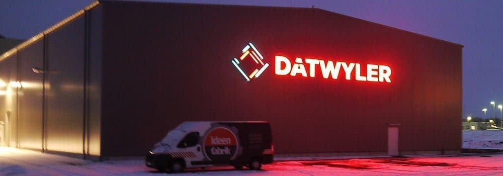 Leuchtwerbung Dätwyler Waltershausen