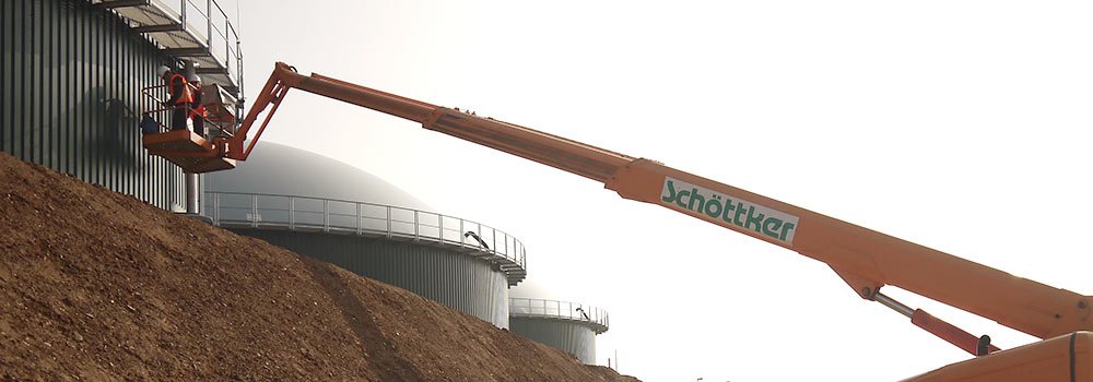 Silo-Werbeanlage EVN Biomethan