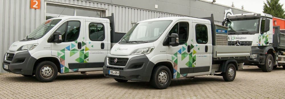 Werbebeschriftung Kleinschmidt