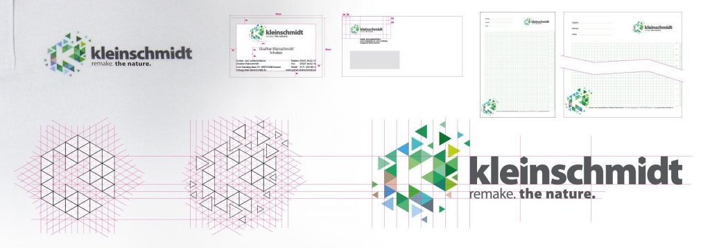 Corporate Design für Garten- und Landschaftsbau Kleinschmidt Corporate Design für Garten- und Landschaftsbau Kleinschmidt