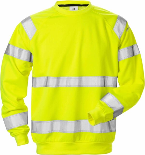 High Vis Sweatshirt Kl. 3 7446 SHV | Fristads High Vis Sweatshirt Kl. 3 7446 SHV | Fristads