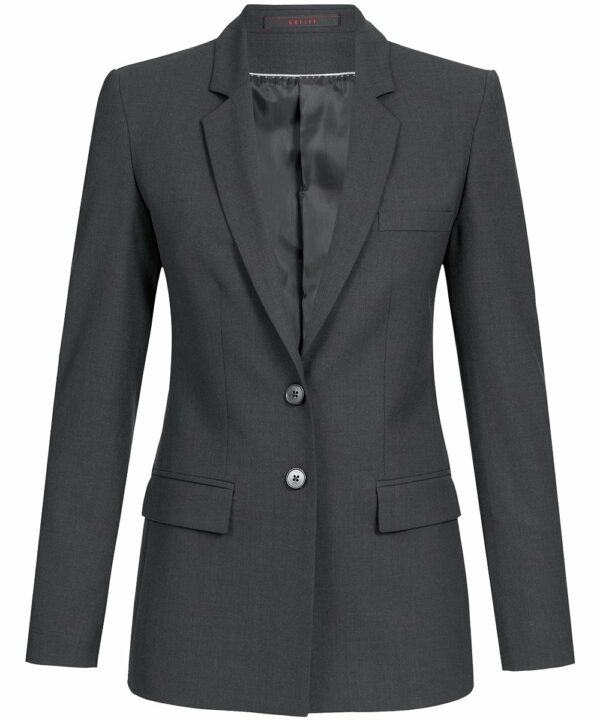 Damen-Langblazer 1421 | Regular Fit | Greiff Premium-Kollektion Damen-Langblazer 1421 | Regular Fit | Greiff Premium-Kollektion