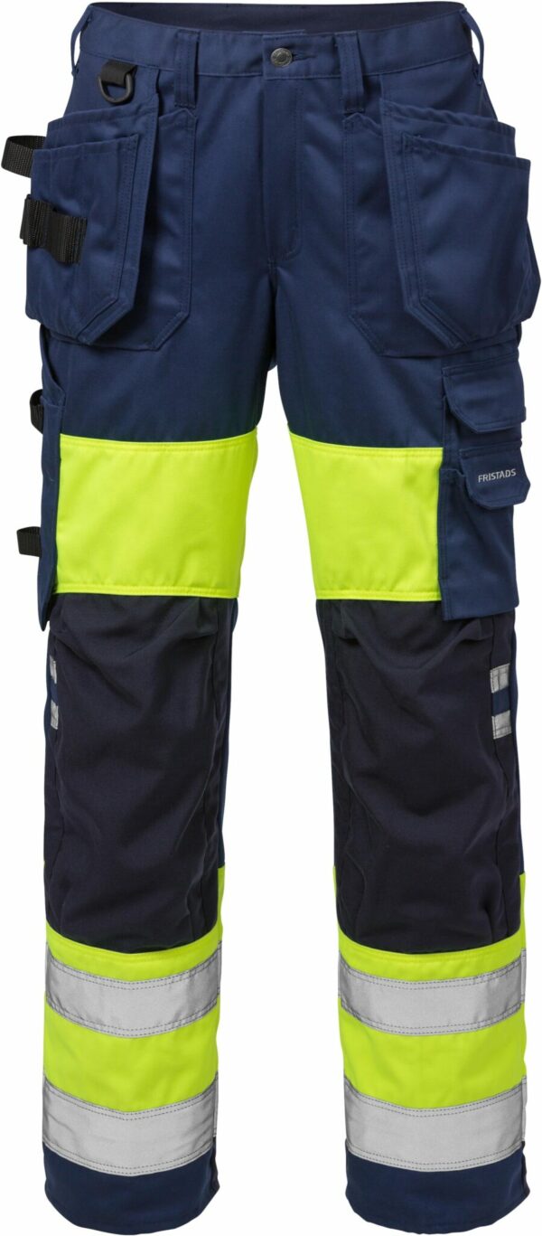 High Vis Handwerkerhose Damen Kl. 1 2129 PLU | Fristads High Vis Handwerkerhose Damen Kl. 1 2129 PLU | Fristads