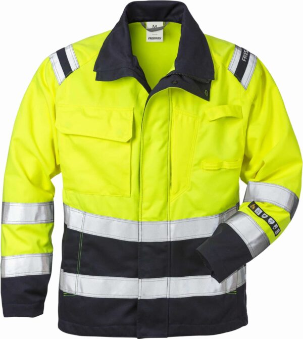 Flamestat High Vis Jacke Damen Kl. 3 4275 ATHS | Fristads Flamestat High Vis Jacke Damen Kl. 3 4275 ATHS | Fristads