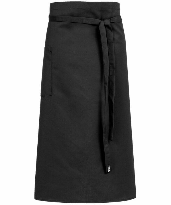 Schwarze Bistro-Schürze 100×80 – 4126 Schwarze Bistro-Schürze 100×80 – 4126