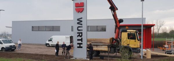 Pylone Würth Mühlhausen