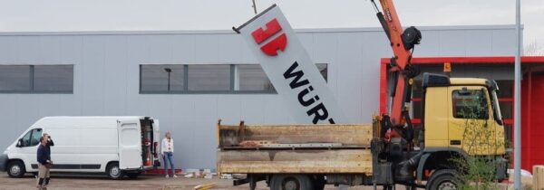 Pylone Würth Mühlhausen