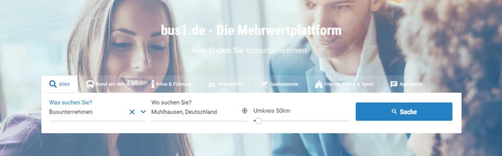 bus1.de – Neues Layout bringt noch mehr Übersicht bus1.de – Neues Layout bringt noch mehr Übersicht