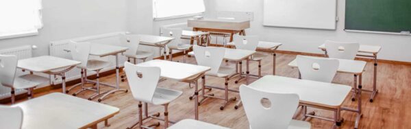 Illustration zur antimikobiellen Beschichtung in der Schule