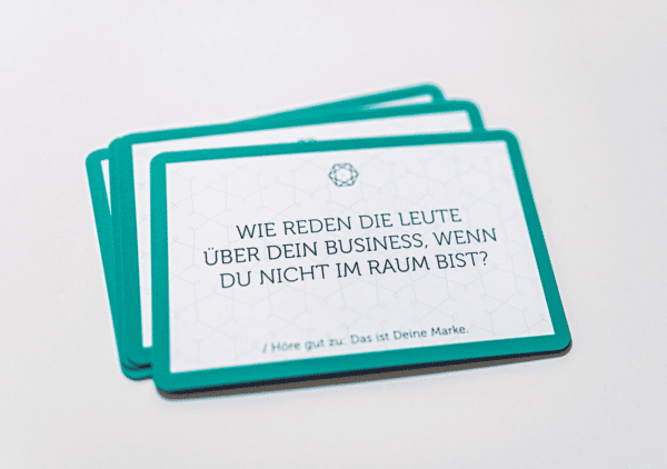 Coding Cards - Marken-Workshop