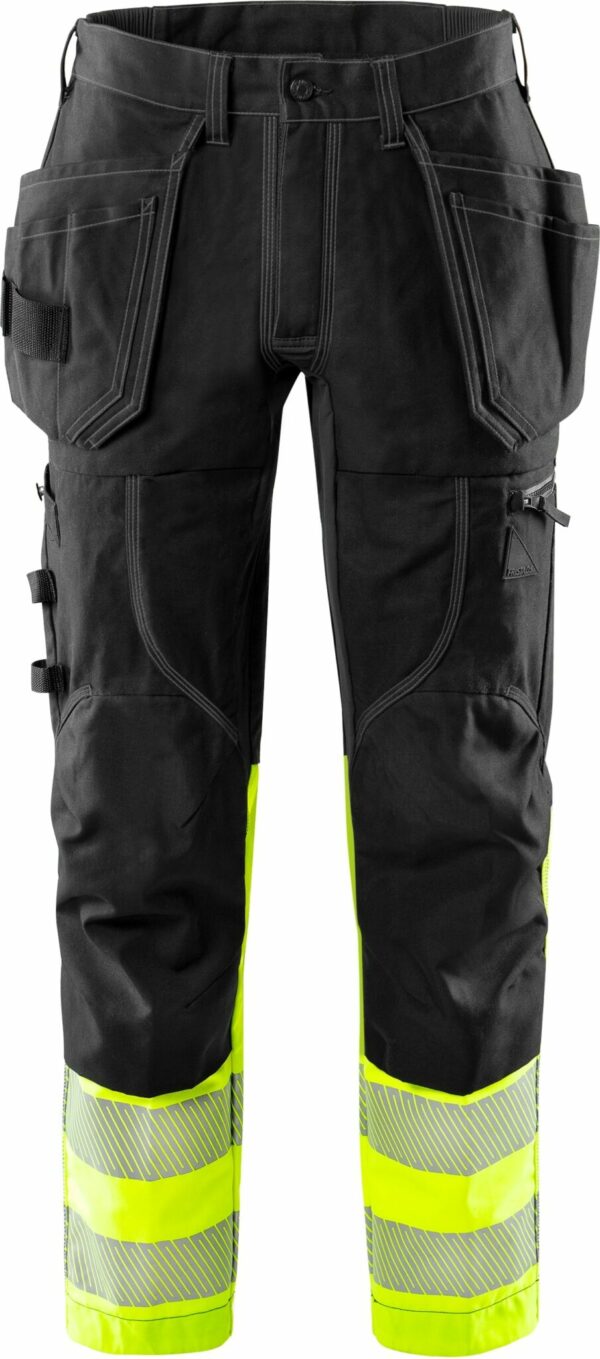High Vis Handwerker Stretch-Hose Kl.1 2608 FASG | Fristads | Bau & Montage High Vis Handwerker Stretch-Hose Kl.1 2608 FASG | Fristads | Bau & Montage