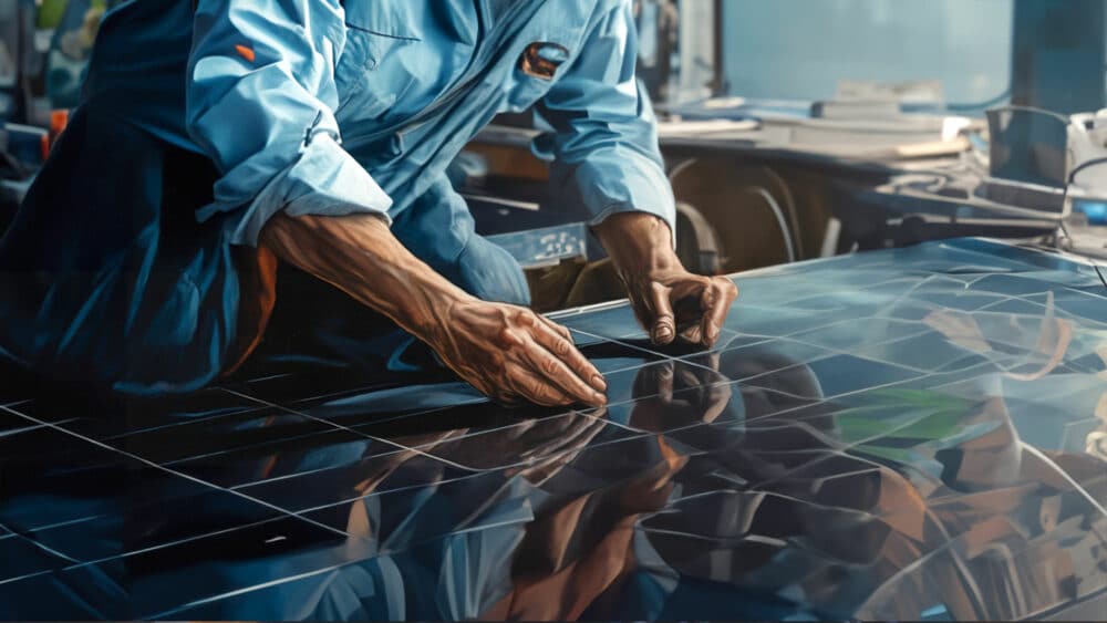 Selbstklebende Solarfolien: Design trifft Photovoltaik Selbstklebende Solarfolien: Design trifft Photovoltaik