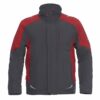 Anthrazit Grau/Tomato Red