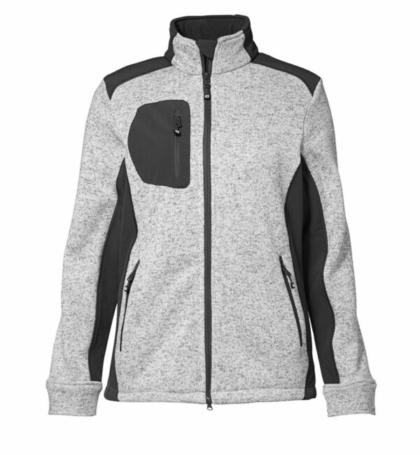 Strickfleece Damenjacke Strickfleece Damenjacke